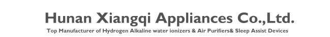 Top Manufacturer of Hydrogen Alkaline water ionizers & Air Purifiers& Sleep Assist Devices